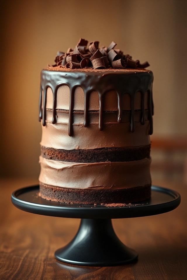 classic chocolate indulgence cake