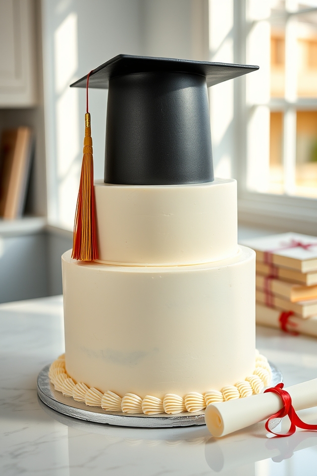 classic square cap tassel