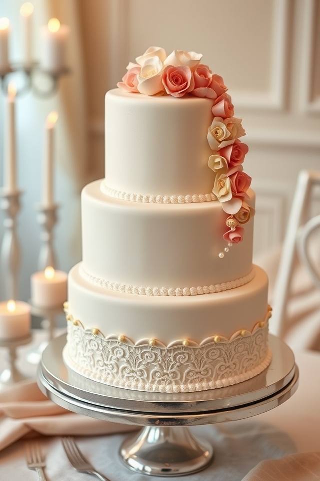 classic tiered anniversary elegance