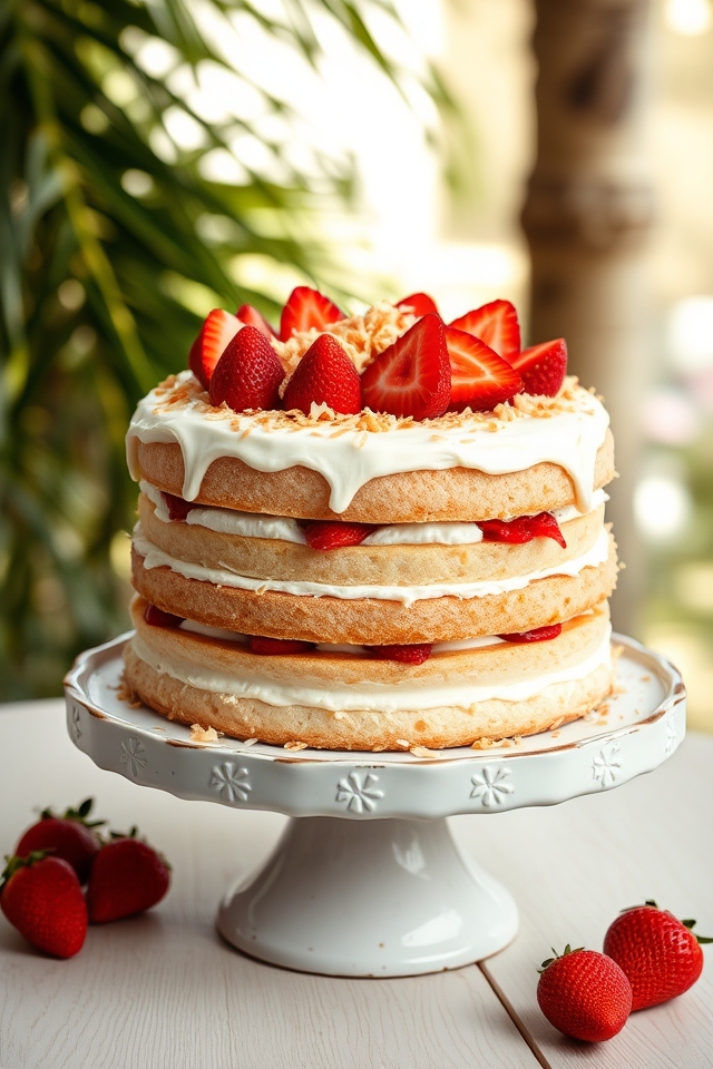 coconut strawberry sundae escape