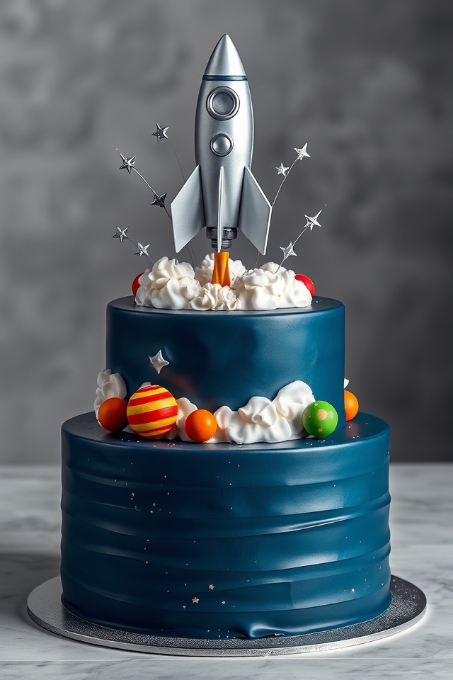 cosmic rocket starry dessert