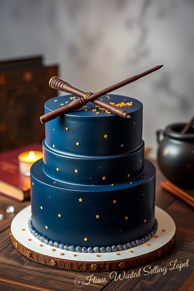 craft magical wand accent