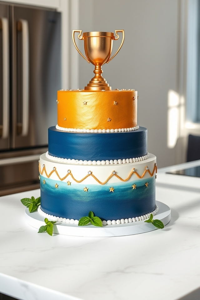 custom achievement celebration cake