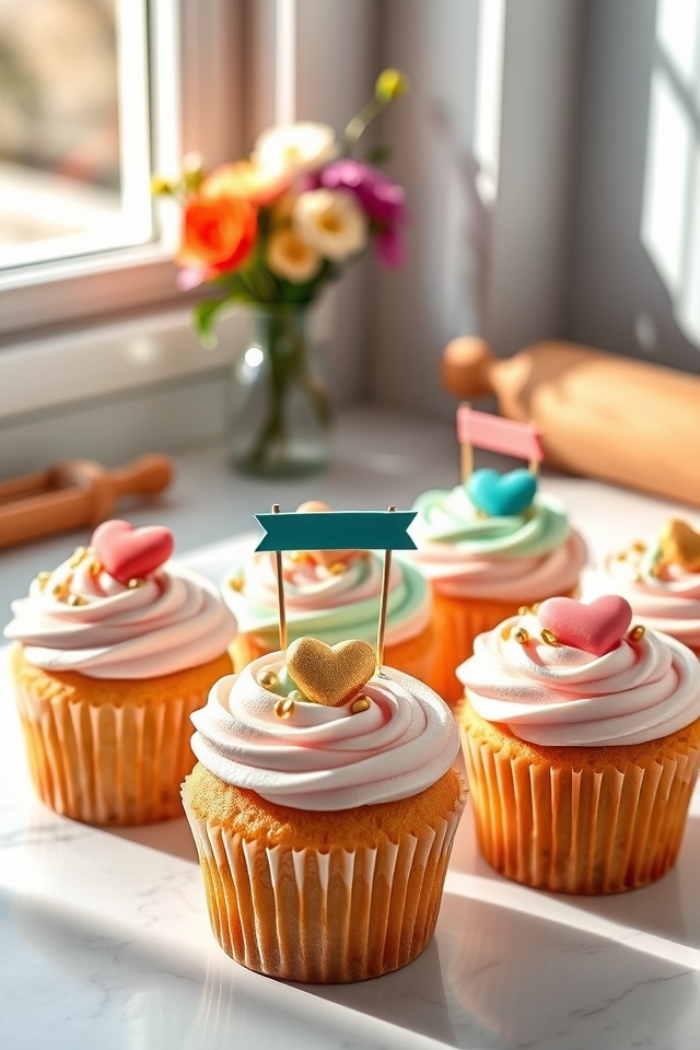custom messages on cupcakes