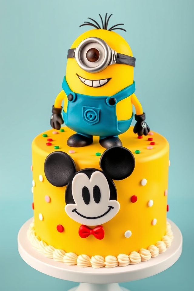 cute cartoon cake creations