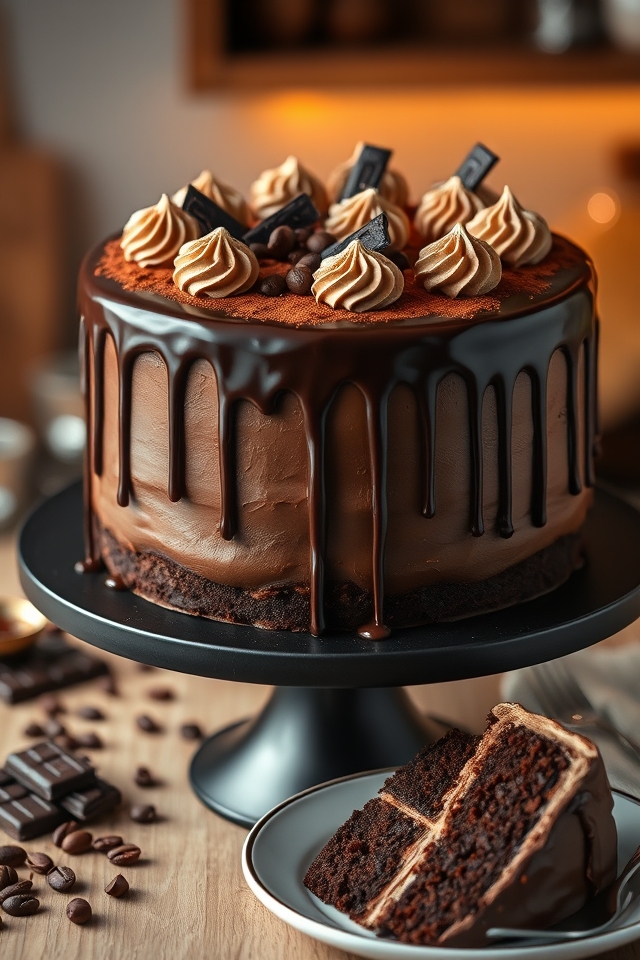 dark chocolate espresso kick