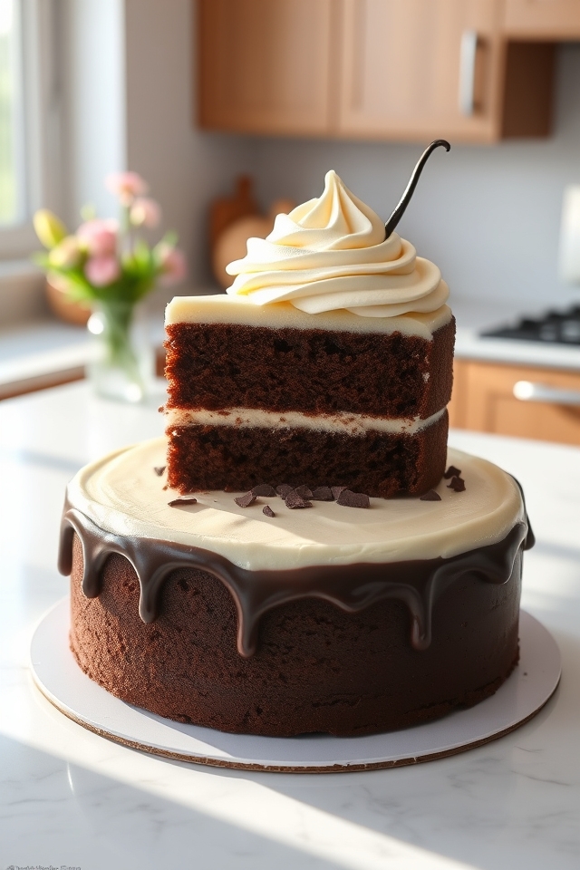 decadent chocolate vanilla duo