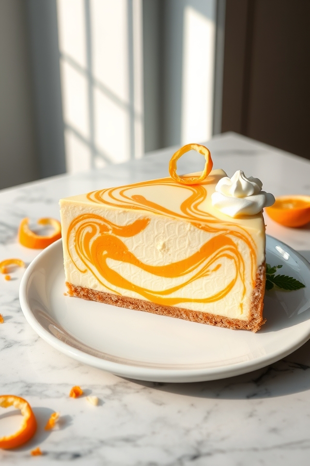 decadent grand marnier cheesecake