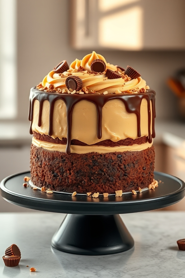 decadent peanut butter chocolate