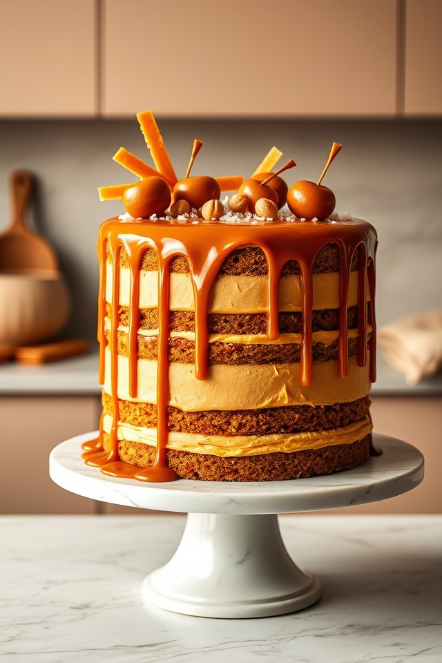 decadent salted caramel treat