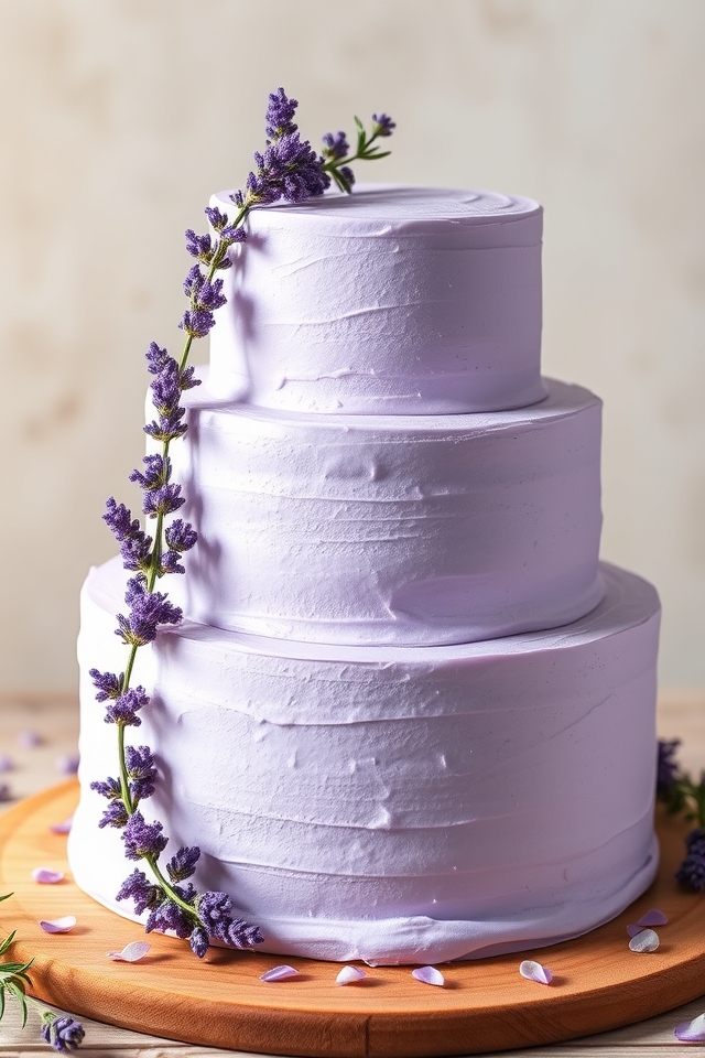 delicate lavender infused layers