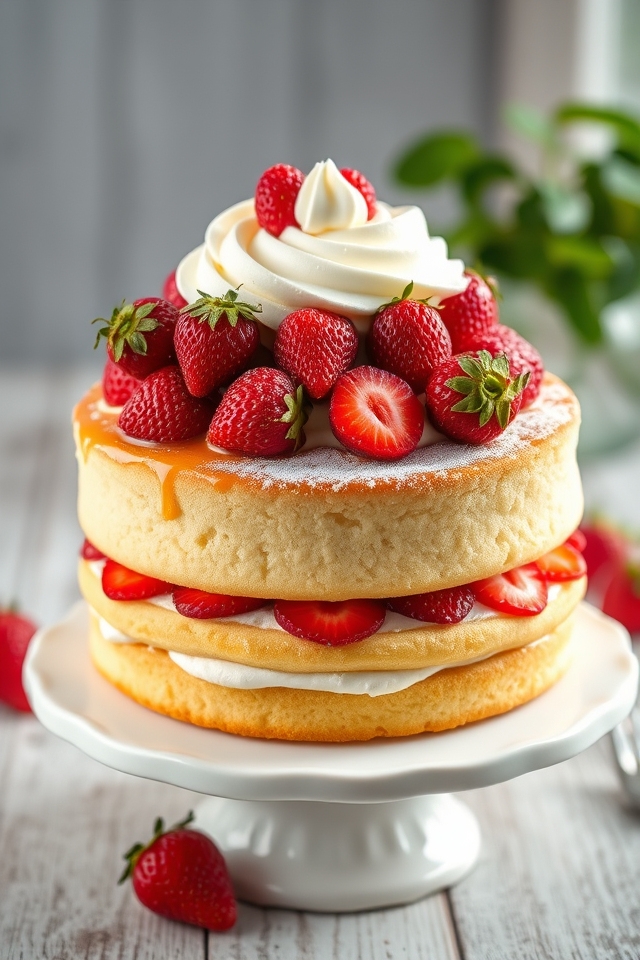 double layer strawberry delight