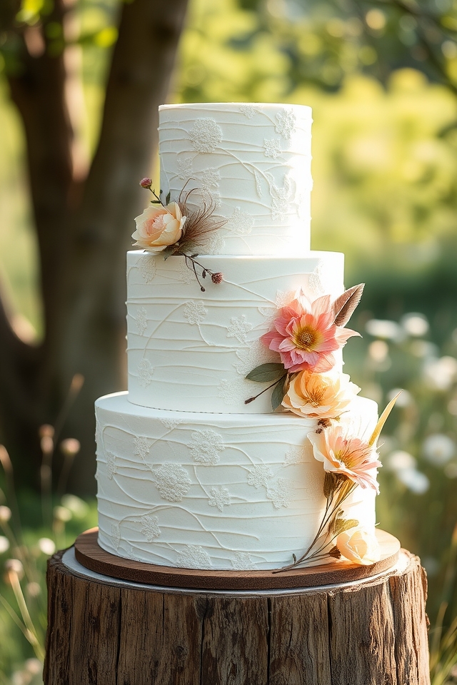 dreamy boho wedding textures