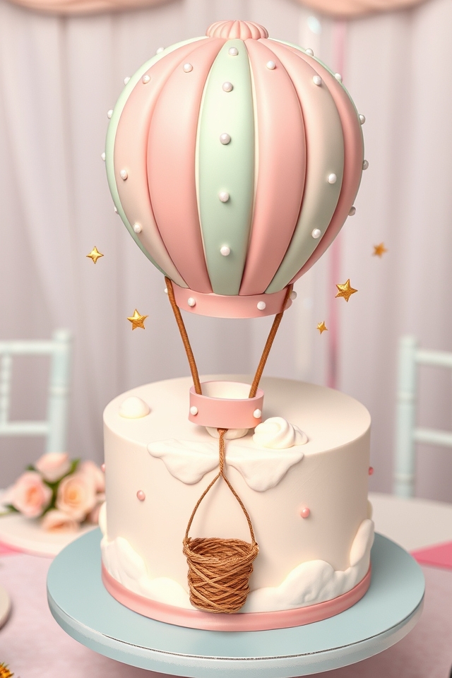 dreamy hot air balloon