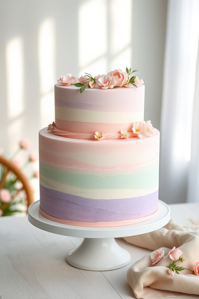 dreamy pastel watercolor masterpiece