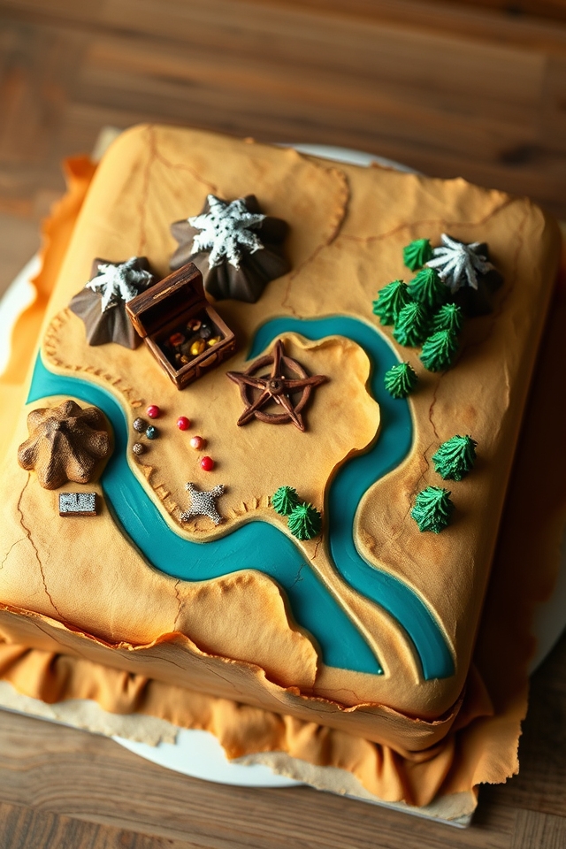 edible adventure map delight