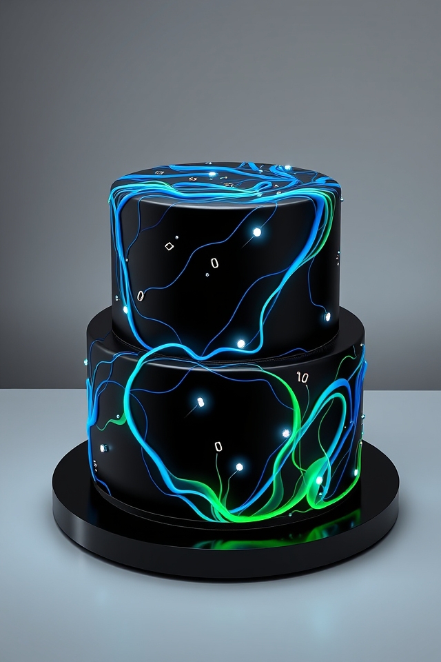 edible binary code streams