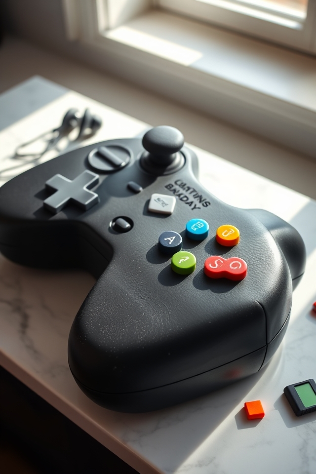 edible gaming controller masterpiece