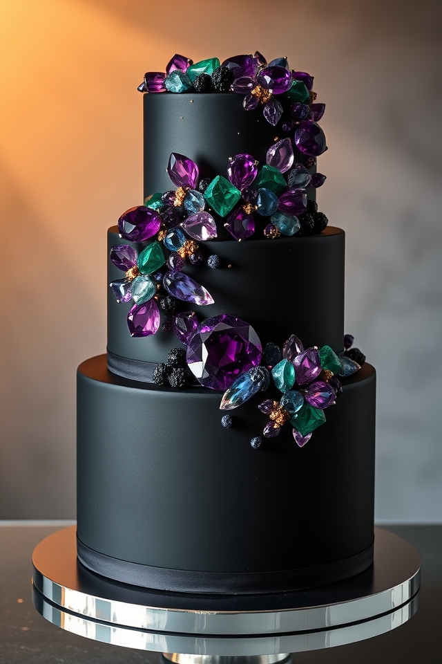 edible gemstone crystal effects