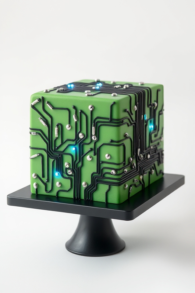 electrical circuit fondant design