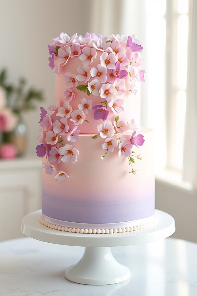 elegant cascading floral masterpiece