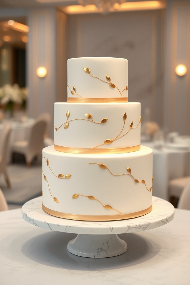 elegant gold leaf masterpiece