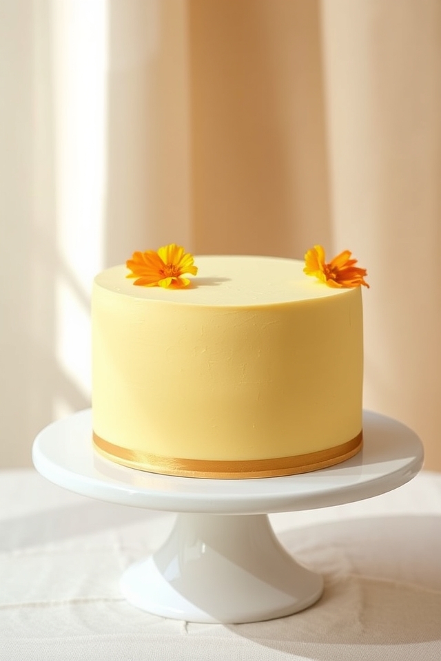 elegant minimalist haldi design