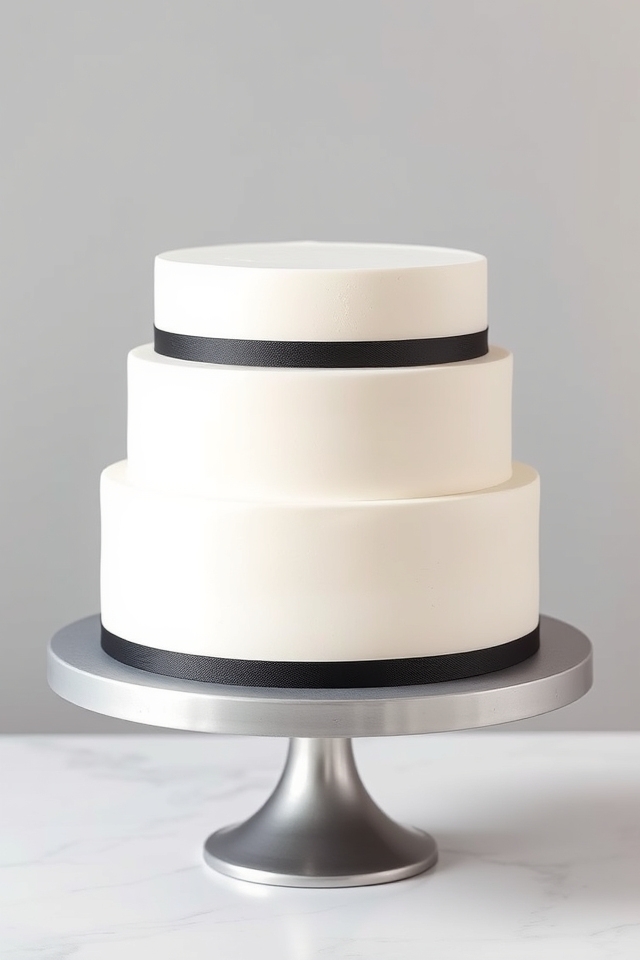 elegant minimalist ribbon border