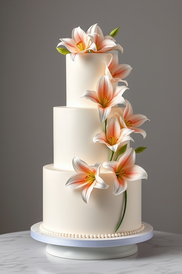 elegant regal lily accents