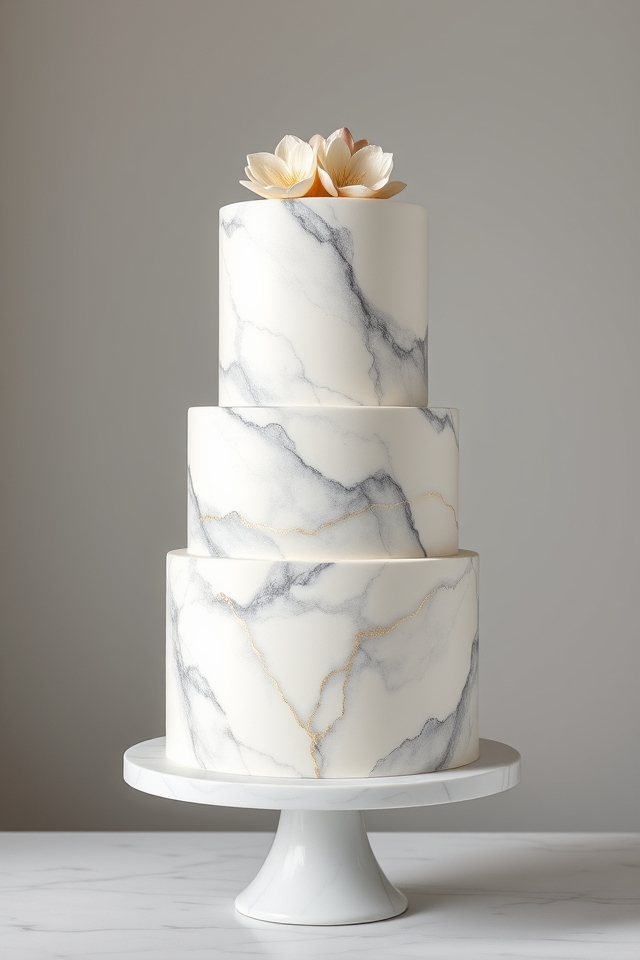 elegant swirling marble patterns