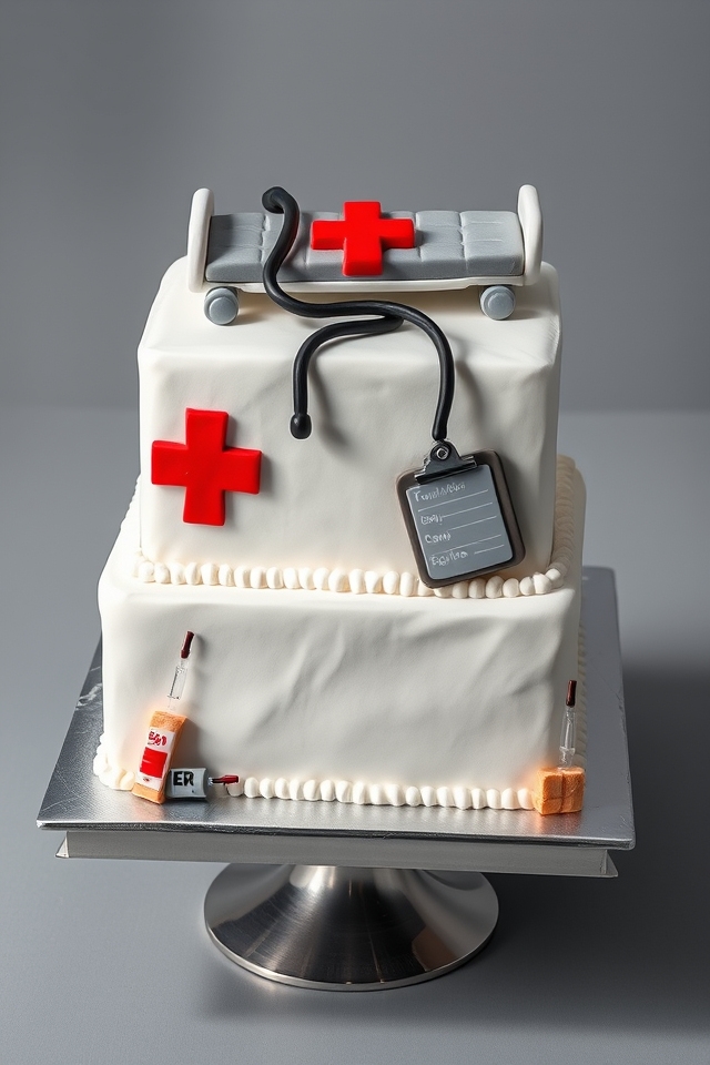 emergency room fondant design