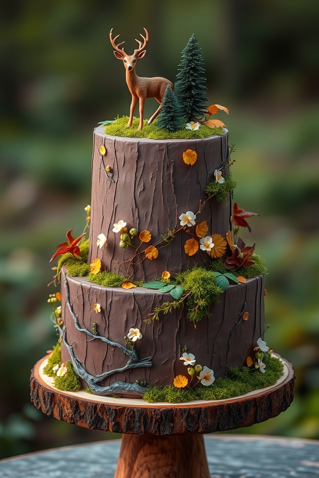 enchanted rustic woodland forest