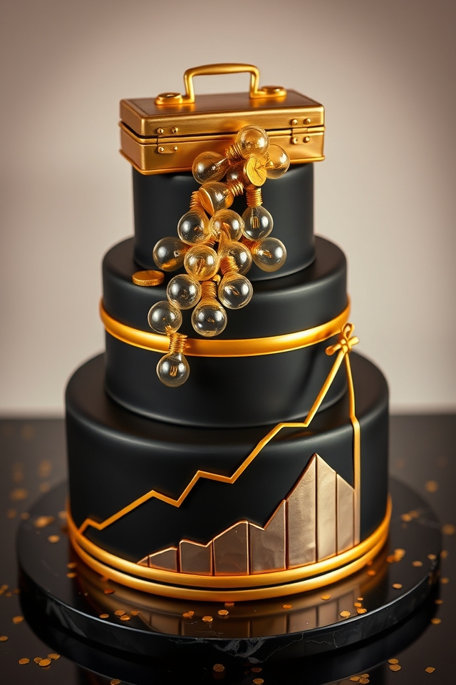 entrepreneurial spirit cake designs