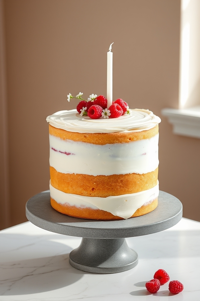 exposed layers minimal frosting