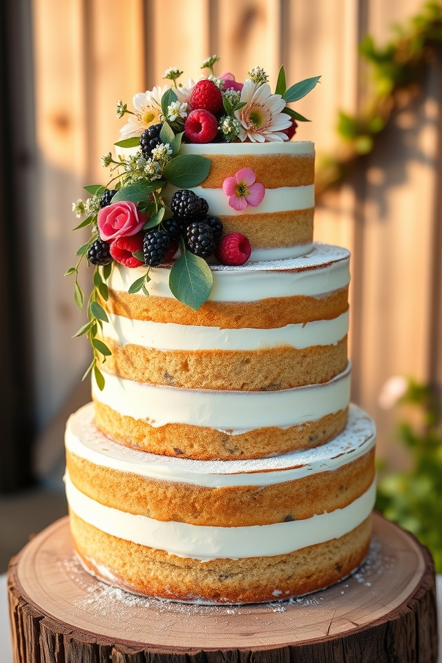 exposed layers rustic charm