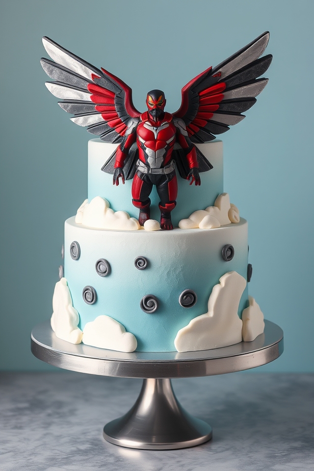 falcon s soaring wings cake