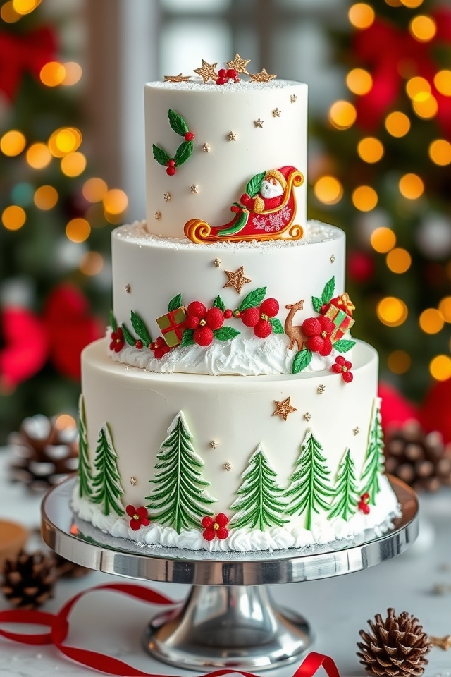festive holiday cake inspirations