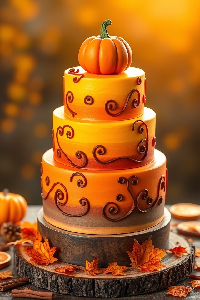 festive pumpkin spice harmony