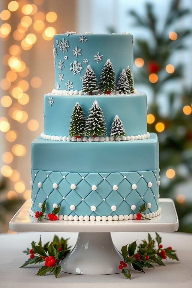 festive seasonal cake designs