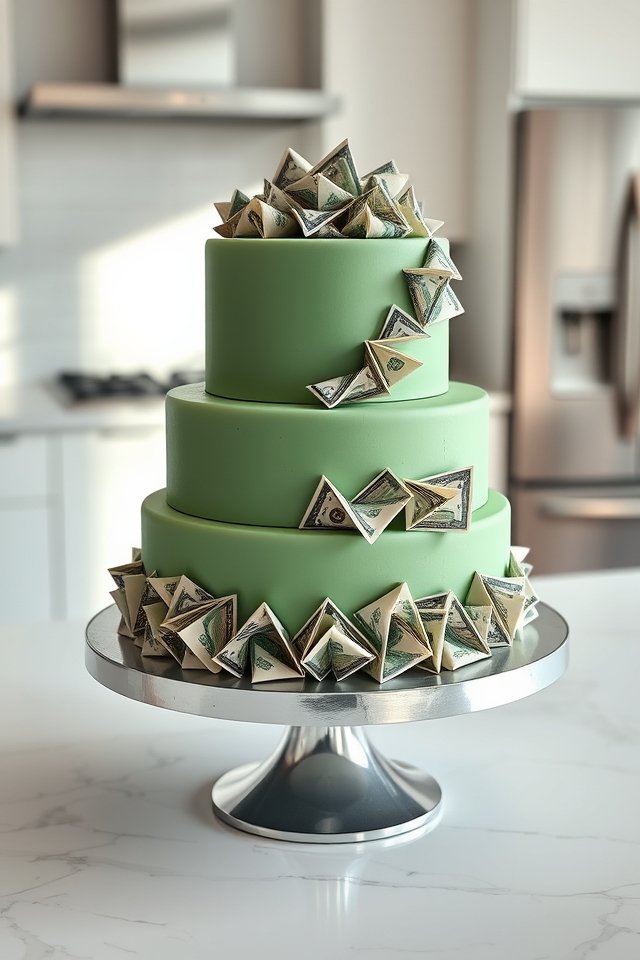 fold dollar bills creatively