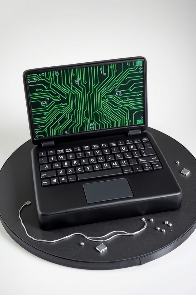 fondant tech gadget cake