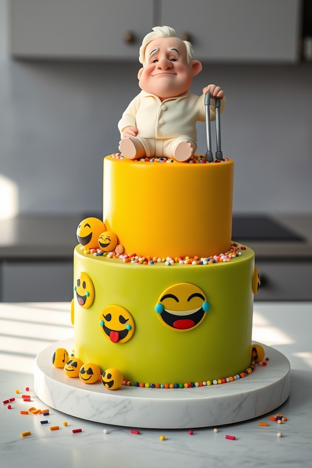 funny meme birthday cake