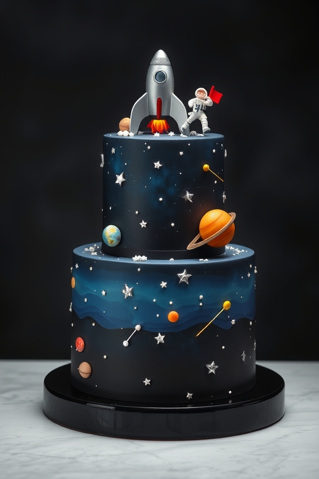 galactic space adventure cake