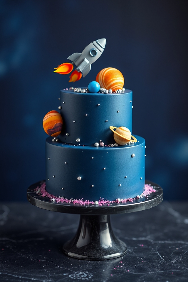 galactic space adventure cake