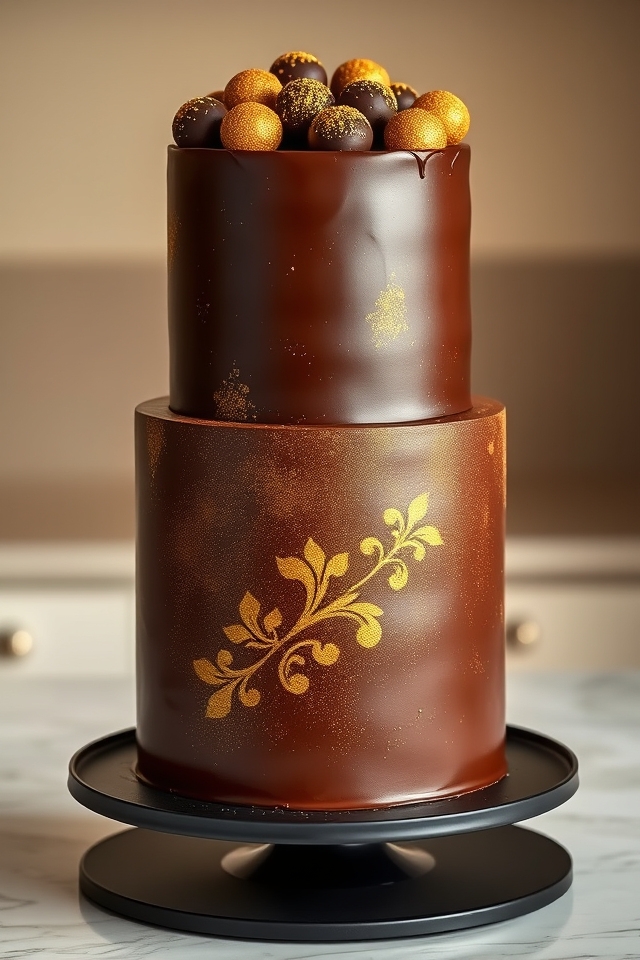 glamorous edible gold dust
