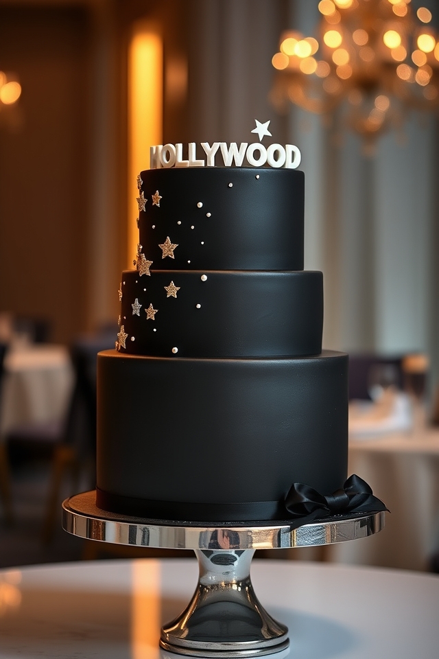 glitzy hollywood glam accents
