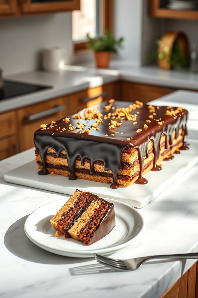 graham cracker chocolate ganache