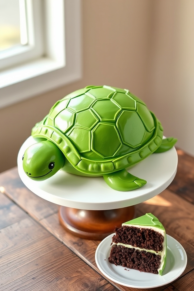 green turtle buttercream delight