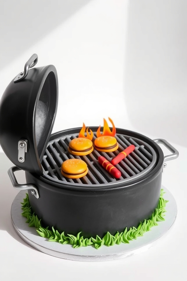 grilling master bbq cake