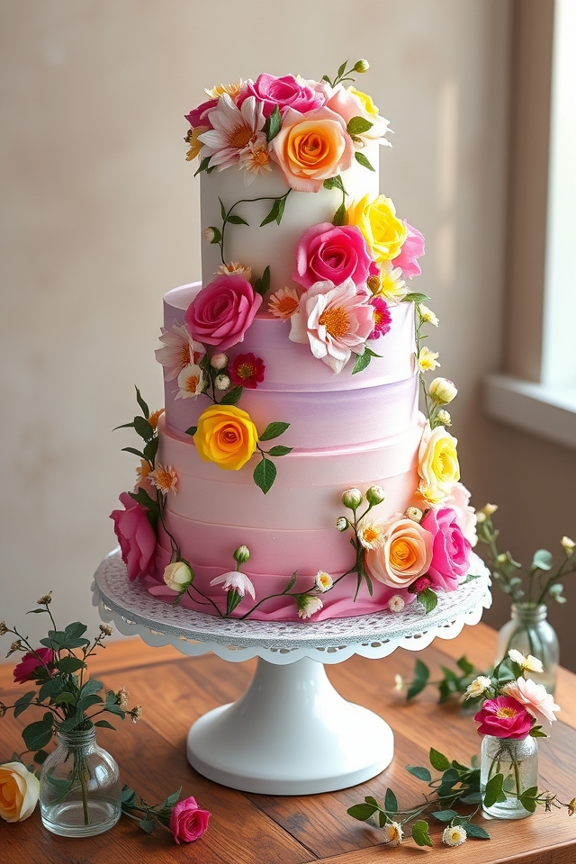 handcrafted floral garden delight